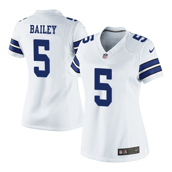 صوص دايت Men's Dallas Cowboys #5 Dan Bailey White Road NFL Nike Elite Jersey حجيه