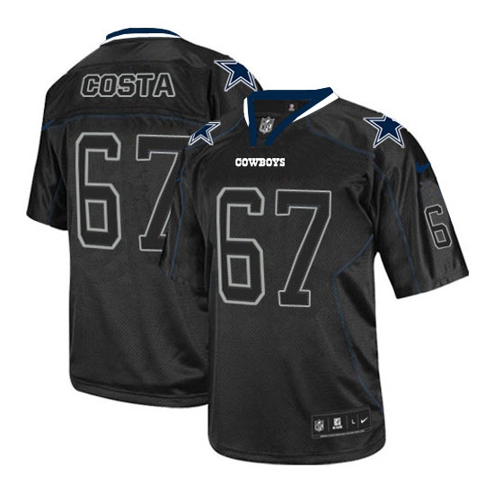 Nike Phil Costa Dallas Cowboys Limited Jersey - Lights Out Black