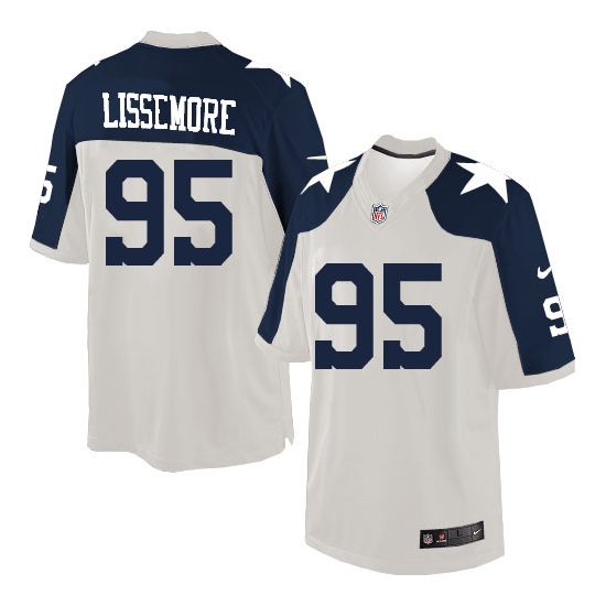 Nike Sean Lissemore Dallas Cowboys Limited Throwback Alternate Jersey - White