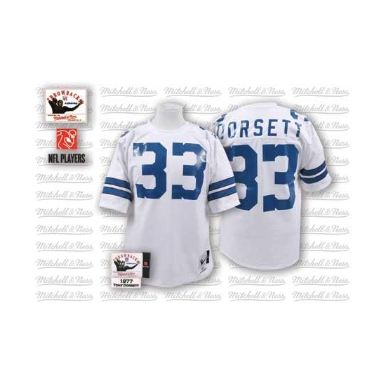 Mitchell and Ness Tony Dorsett Dallas Cowboys Authentic Throwback Jersey - White
