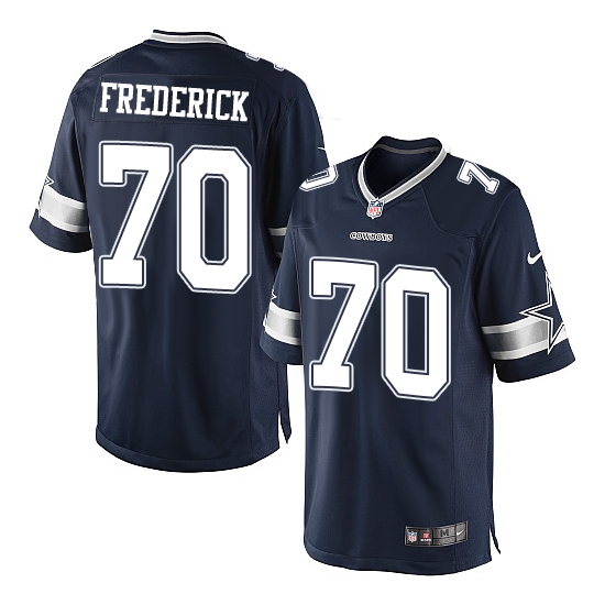 Nike Travis Frederick Dallas Cowboys Limited Team Color Jersey - Navy Blue