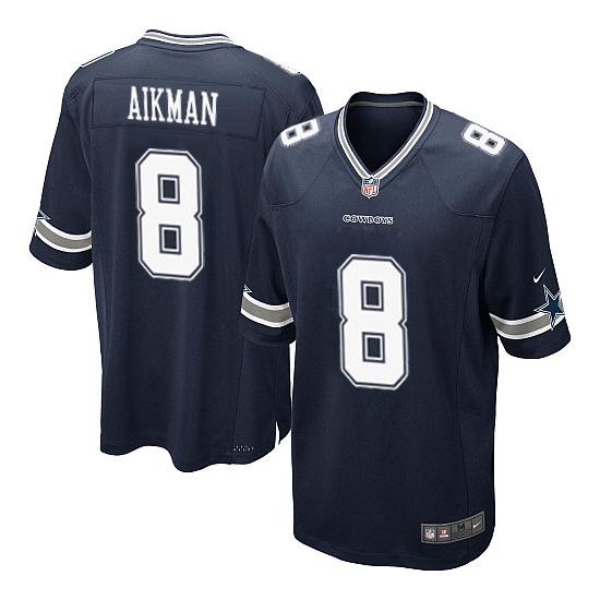Nike Troy Aikman Dallas Cowboys Youth Elite Team Color Jersey - Navy Blue