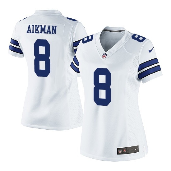 Nike Troy Aikman Dallas Cowboys Women's Limited Jersey - White