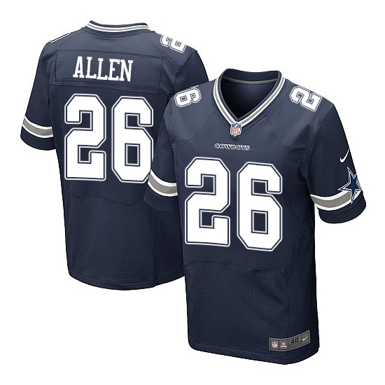 Nike Will Allen Dallas Cowboys Elite Team Color Jersey - Navy Blue