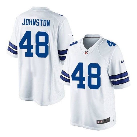Nike Daryl Johnston Dallas Cowboys Limited Jersey - White