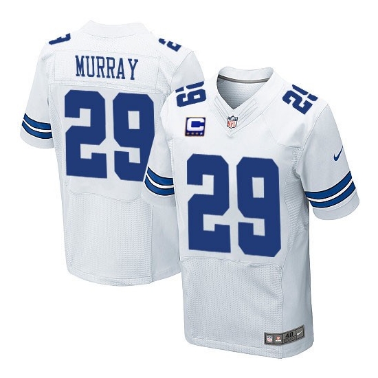 Nike DeMarco Murray Dallas Cowboys Elite C Patch Jersey - White