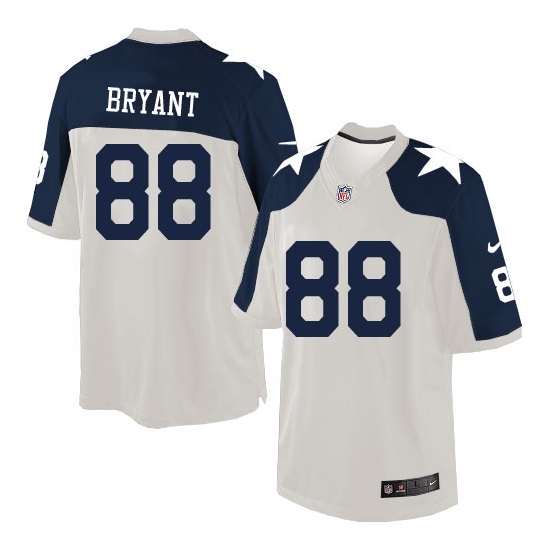 Nike Dez Bryant Dallas Cowboys Limited Throwback Alternate Jersey - White