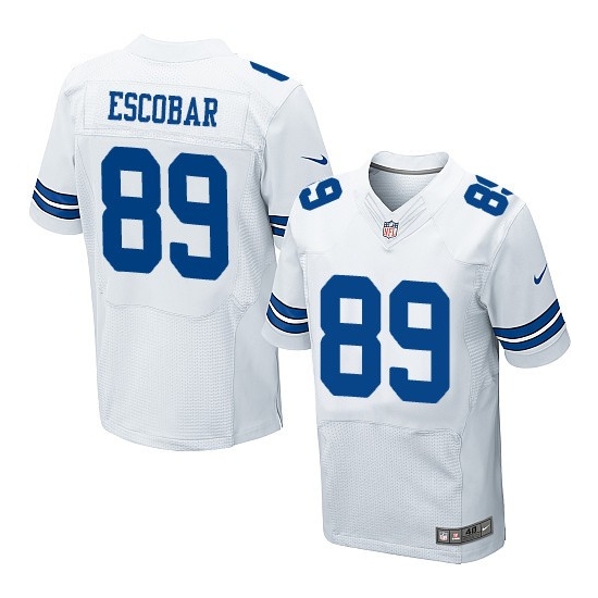 Nike Gavin Escobar Dallas Cowboys Elite Jersey - White