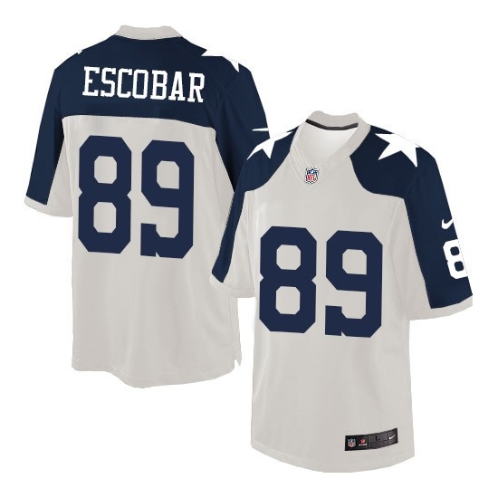Nike Gavin Escobar Dallas Cowboys Limited Throwback Alternate Jersey - White