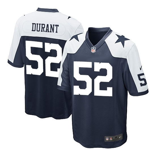 Nike Justin Durant Dallas Cowboys Youth Limited Throwback Alternate Jersey - Navy Blue