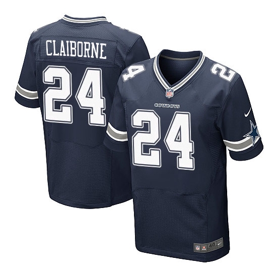 Nike Morris Claiborne Dallas Cowboys Elite Team Color Jersey - Navy Blue